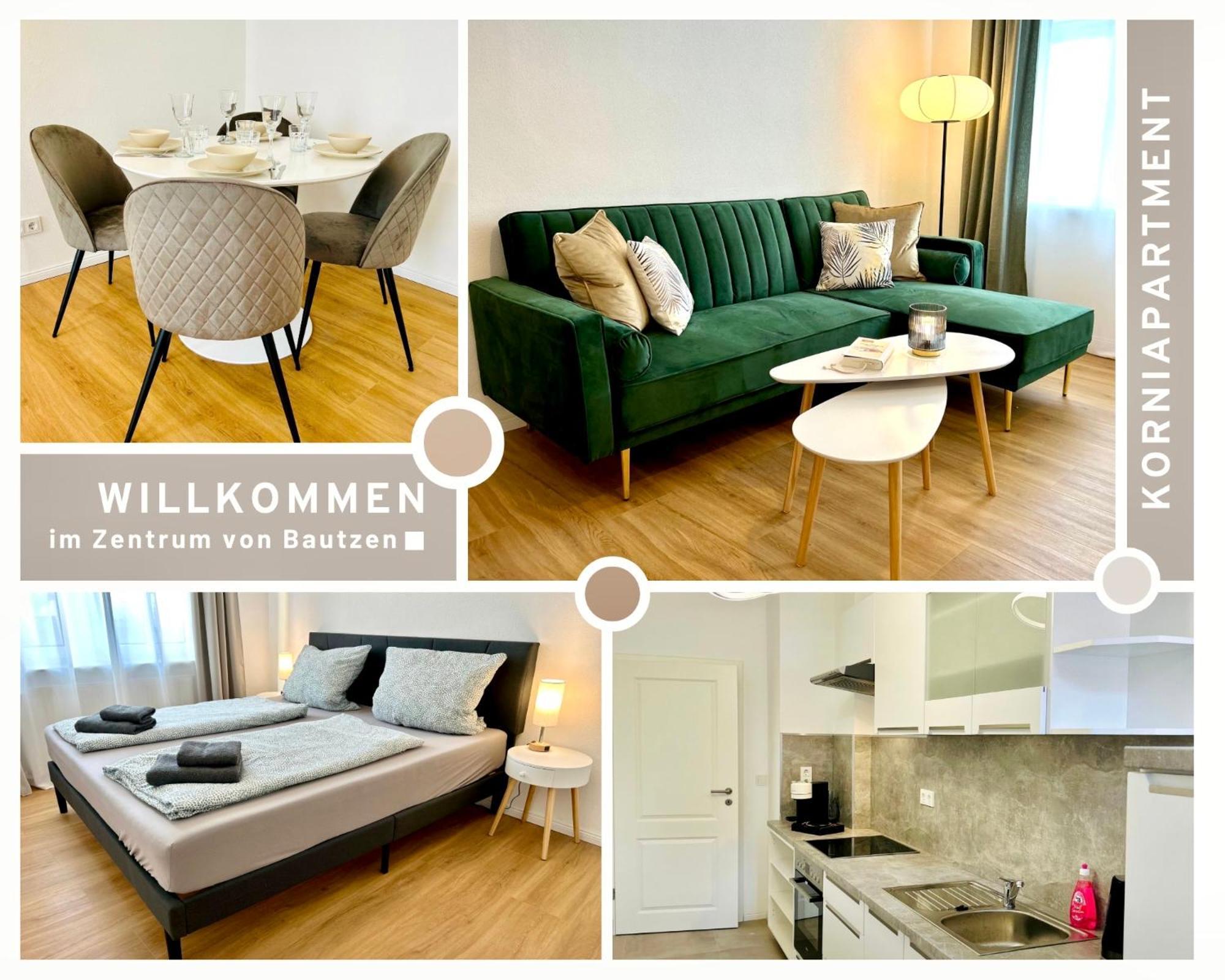 Korniapartment Zentrum 2 Schlafzimmer Stellplatz Bautzen Extérieur photo